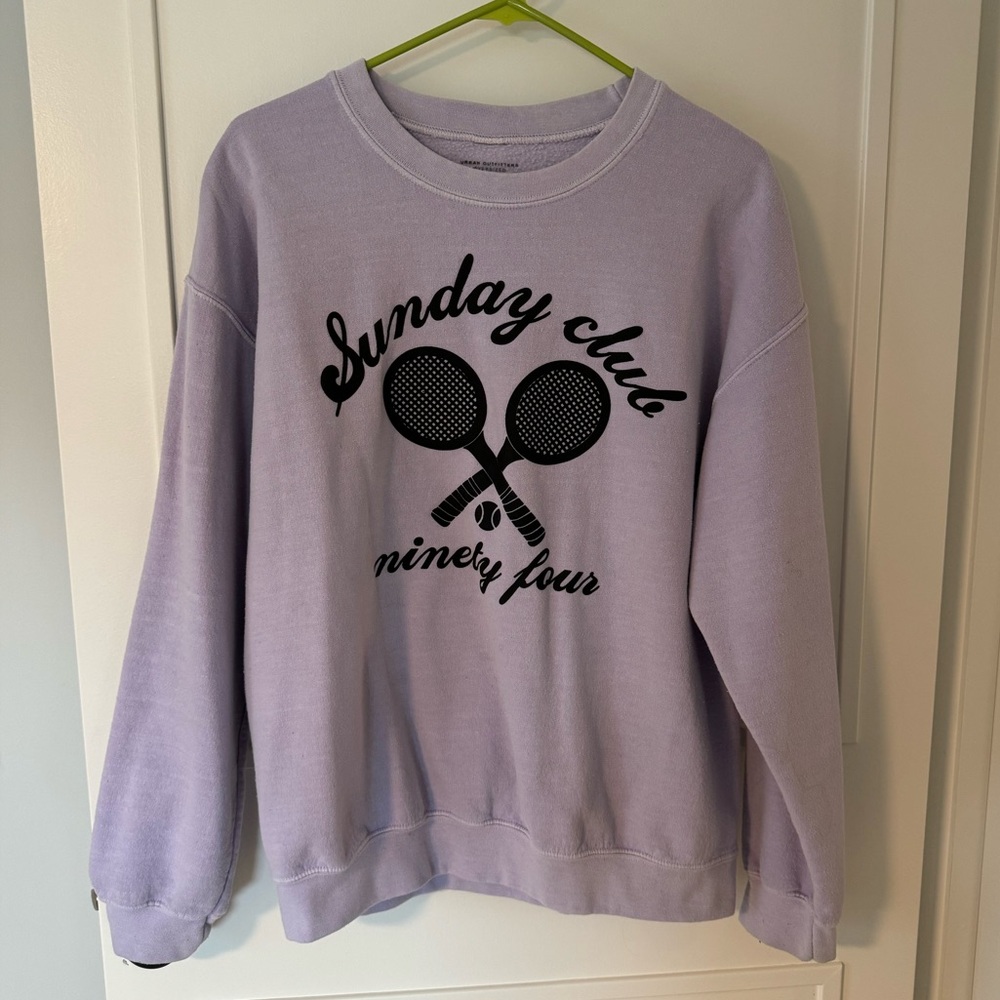 Urban Outfitters Oversized Crewneck - Sunday Club